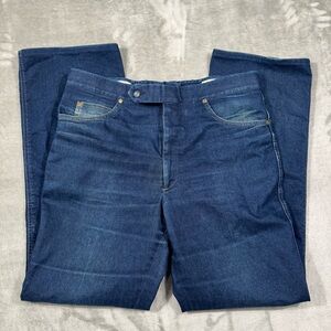 Vintage Sansabelt Sport Jeans 38x33 Medium Wash Denim Pants Jaymar Ruby Inc